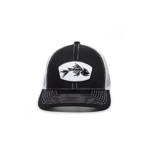 Gorra OUTDOOR CAP Negra/Blanca Con Malla - BON-200 - GOTAC